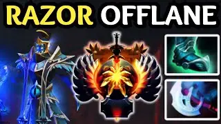 🔥 RAZOR OFFLANE | DAMAGE & MMR STOLEN 🔥 DOTA 2