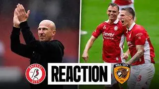Gerhard Struber & Emil Riis on huge win against Hull City | Post Match Reactions