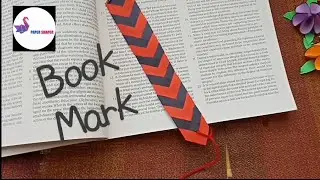 How to make bookmark | unique bookmark |origami bookmarks | paper shaper