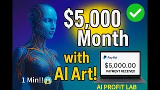 I Made $5,000 Selling AI Art--Here's EXACTLY How (Beginner-Friendly)