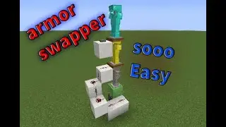 minecraft ** how to make armor swapper