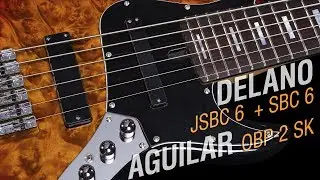 Delano SBC 6 & JSBC 6 + Aguilar OBP-2 SK // Maruszczyk Elwood L6a-24