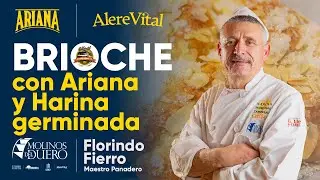 Receta de Pan Brioche con  Ariana y Harina germinada