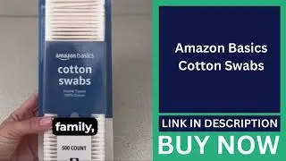 🔗 BUY NOW👈 Amazon Basics 2000 Cotton Swabs &ndash; Soft & Gentle!