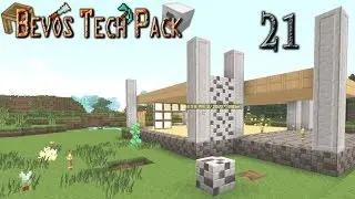 Die Ersten W&auml;nde | Minecraft Lets Play Bevos Tech Pack #021 |