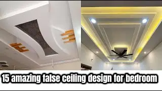 Top 15 amazing false ceiling design for bedroom 2024