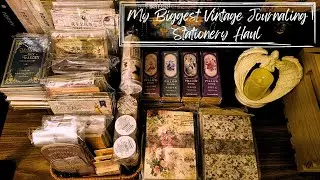 ASMR | BIGGEST Vintage/Retro Journaling Stationery Haul!😍 | Unboxing & Organizing | TAOBAO #2 | 2022