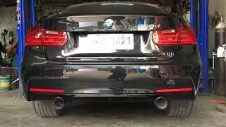 BMW 320D full turboback exhaust system