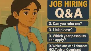 Hope you guys find your answers❤️ pls wait for end. website : freshers.hcltech.com  #job  #questions