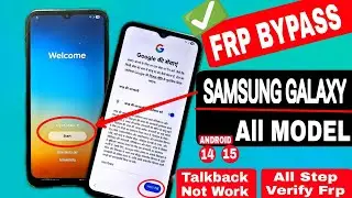 👉Frp Verify Without❌Talkback All Samsung Frp Bypass 2025 | Android 13/14/15 | Frp Unlock | 100% Work
