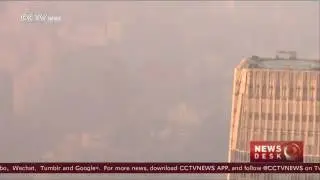 Footage from Beijing's tallest skyscraper reveals smog shroud   Daily Mail Online
