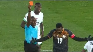 WTF .. RED CARD GOALKEEPER 👀😑 vs NIGERIA | AFCON 2025 😑