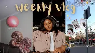 WEEKLY VLOG: celebrating 20K tiktok followers & enjoying my leave!