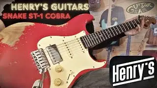 Blues Feel with the HENRY&rsquo;S SNAKE ST-1 Cobra Red Relic - first gen