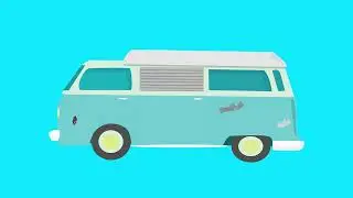 Free Car Video Animation 1080P Full HD | Adventure Caravan No Copyright Video Animation