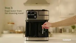 Как очистить паровую трубку | Кофеварка Cuisinart&reg; Coffee Center&reg; Barista Bar 4-в-1