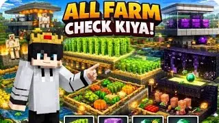 💥 All Farms Check Kiya...Result Shocking! #Minecraft #Ajaygamer #Gamingvideo  