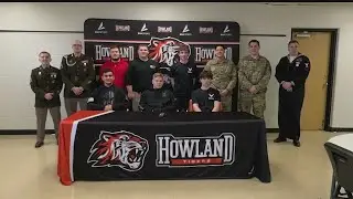 Howland High School has its first-ever Military Signing Day