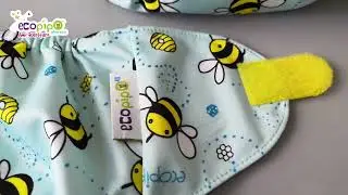 Como armar, ajustar y colocar un pañal de tela Ecopipo G4 en las pompis de tu bebe