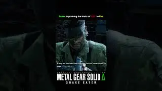 Snake explaining the basic of CQC
