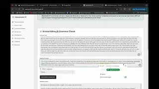 Produce full Investigations/News Stories with NewsAssist AI