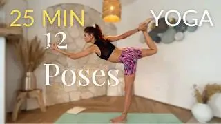Full Body Yoga Practice | 12 Advanced Yoga Poses 