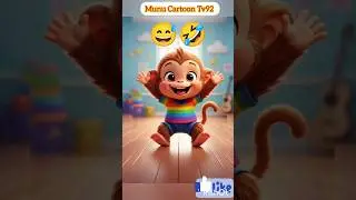 Baby Monkey Dance 🐒💃 | Kids Cartoon Fun Shorts#cutebaby
