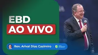 EBD 9h30 | 25/01/26 | AO VIVO - Igreja Presbiteriana de Pinheiros | Pr. Arival Dias Casimiro