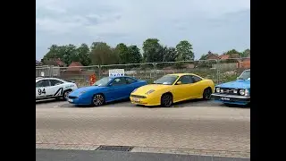 Oldtimers Leaving Meeting in Oud-Turnhout, Belgium