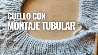 🌈 Aprender a tejer MONTAJE TUBULAR  1 y 1