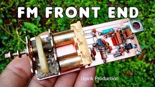 Simple Front End Fm Receiver || Membuat Penerima Gelombang Radio Fm Sederhana