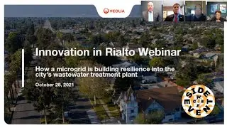 (Webinar) Innovation In Rialto: Microgrids building resilience into wastewater treatment