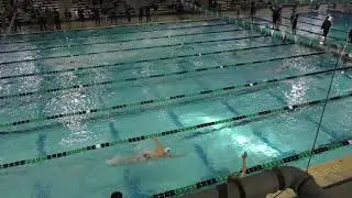 2019 Incarnate Word & Trinity Dual Meet Men's 500 SCY Free Heat 1
