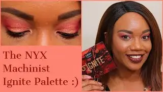Is This Worth $25?? NYX Machinist Ignite Eyeshadow Palette Demo