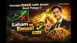 Kenapa Emas Lebih Aman Buat Pelajar? Saham vs Emas! | Part 2