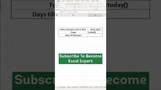 How Many Days Left Till Olympics 2022? Excel Helps To Calculate