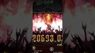 The crypt от nolimit удивляет фартовым спином на 1200х #заносынедели #casino #slot #шортс #zubarefff