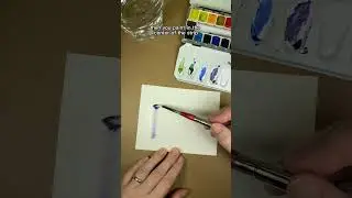 4 Ways to Create Edges (30 Days of Watercolour Tips)