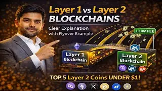 🔥Best Layer 2 Coins Under $1   Layer 1 vs Layer 2 Crypto Explained in Urdu   Polygon vs Ethereum