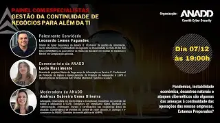 Gestão da Continuidade de Negócios para além da TI
