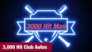 3,000 Hit Club Auto Collection