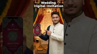 Digital Wedding Invitation Card | Shaadi Ka Naya Trend 2026 💍📱