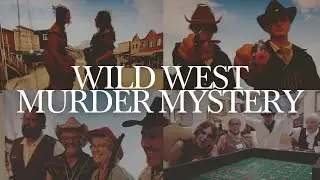 Wild West Cowboy Murder Mystery | Birthday Party Idea | Family Vlog