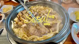 [4K] Seoul Walking Tour- Delicious Colorful Foods- Interesting coffee shops- Hot Spots Korea