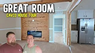 A Great Room Layout - Manufactured House Tour - Cavco Edge 32764B
