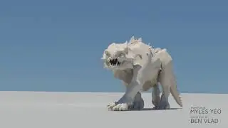 【Animation】Aggressive Monster Walk