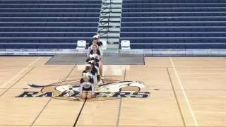 2/3/17 - Central Catholic Raiders Modesto, CA JV Cheer Dance Homecoming Rally