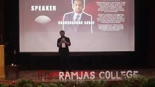 Raghunandan Saraf on Craft, Code, and &lsquo;Make in India&rsquo; | Raghunandan Saraf | TEDxRamjas College