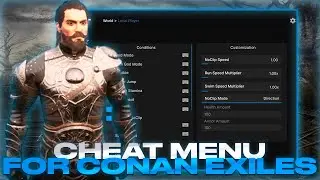 ^^Divine^^ Cheat Menu - For Conan Exiles | Updated Cheat For Conan | Many Functions | FREE 100%