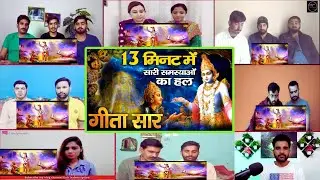 सभी समस्याओं का हल है भागवत गीता के इन वचनो में | Krishna Teachings From Bhagavad Geeta | PAK REACTS